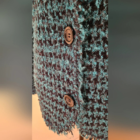 Coldwater Creek Houndstooth Cardigan / Jacket - Picture 5 of 7